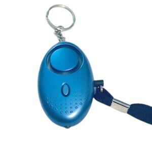 Personal Security Alarm Keychain with LED Lights